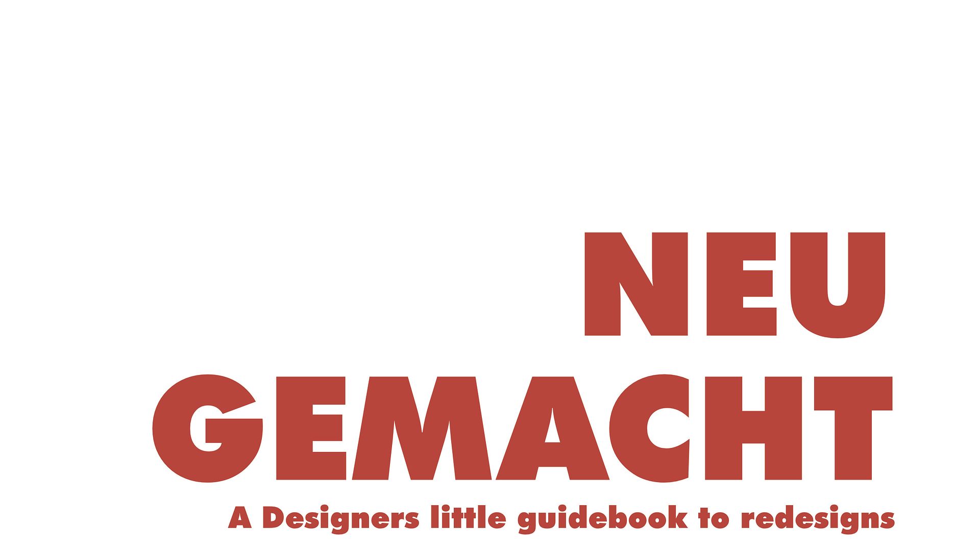 Project Neu gemacht