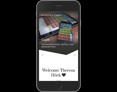 Portfolio Mobile View 1