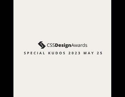 CSSDesignAwards Special Kudos
