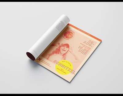 Magazines with a social focus advertise the cooking events to get in touch with Austrians. The goal is to broadcast the initiative both for foreigners as well as locals. 